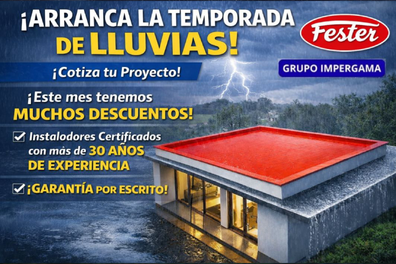 Arranca la temporada de lluvias